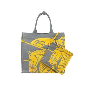 Burberry Burberry EKD Canvas Tote Bag With Coin Women's Pouch